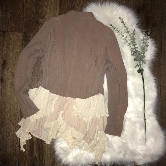 Free People | Military Ruffle Jacket | Small - Picture 5 of 6
